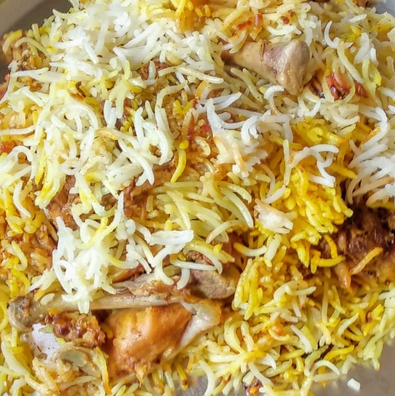 Biryani without chicken